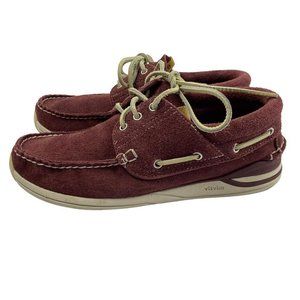 $645 Retail Visvim Suede Hockney Boat Shoe Sneaker